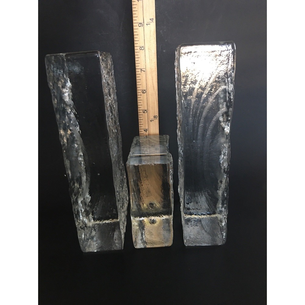 Modern Textured Glass Decor Glass Blocks Transparent Ice Crystal Textural Glass - Picture 9 of 13